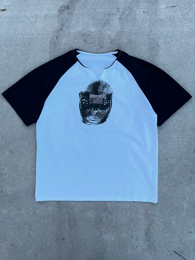 LUCHADOR BASEBALL TEE