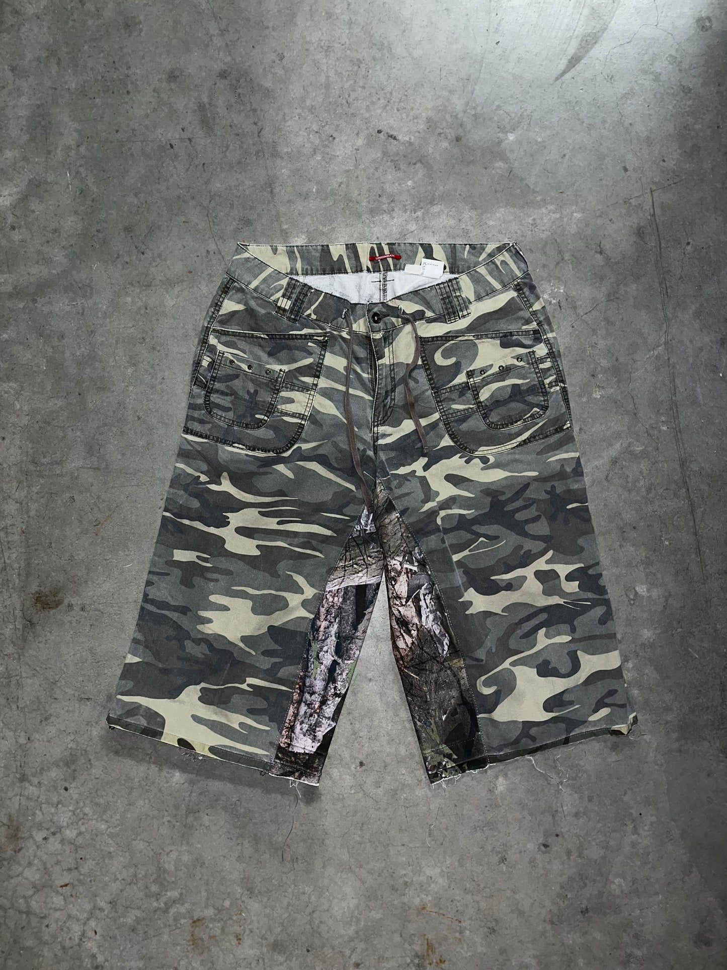 Reworked Vintage Union Bay Camo Capris